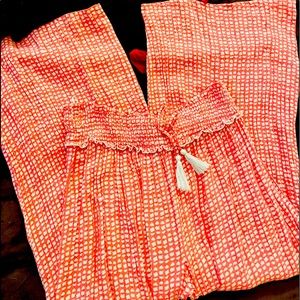 Kiwi & punch cozy wide leg pants NWT